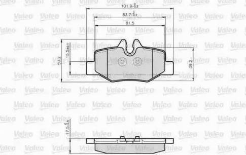 RIDER RD.3323.DB1601 - Тормозные колодки, дисковые, комплект avtokuzovplus.com.ua