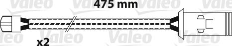 Valeo 882333 - Сигнализатор, износ тормозных колодок autodnr.net