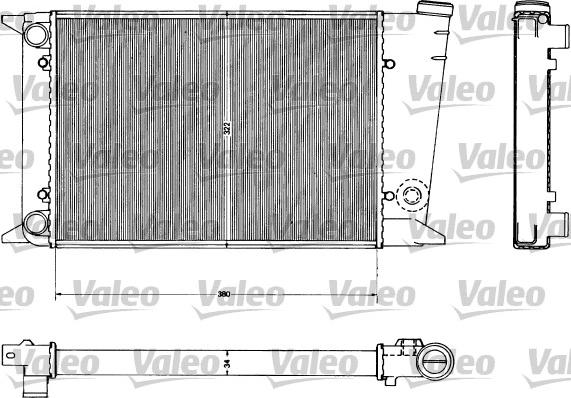 Valeo 883418 - Радіатор, охолодження двигуна autocars.com.ua