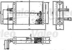 Valeo 883452 - Теплообмінник, опалення салону autocars.com.ua