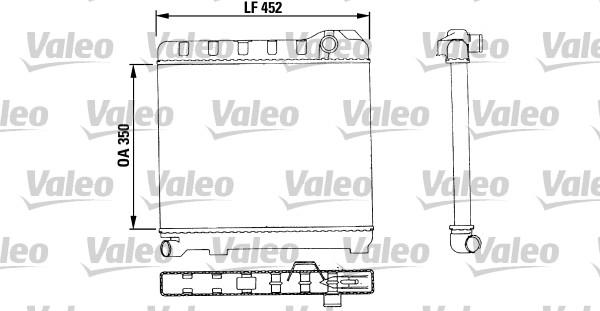 Valeo 883684 - Радіатор, охолодження двигуна autocars.com.ua