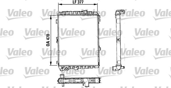 Valeo 883863 - Радіатор, охолодження двигуна autocars.com.ua