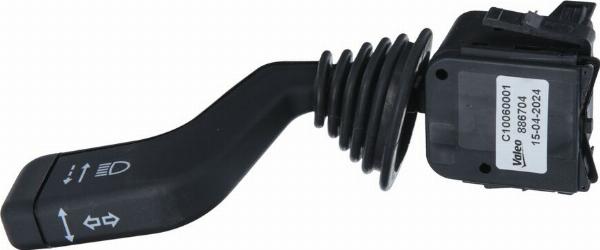 VALEO 886704 - Вимикач на рульовій колонці autocars.com.ua