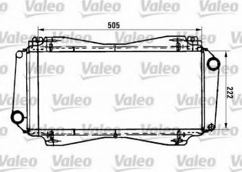 Valeo 961398 - Радиатор, охлаждение двигателя avtokuzovplus.com.ua