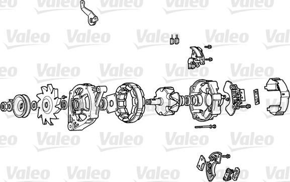 Valeo A11M12 - Генератор avtokuzovplus.com.ua