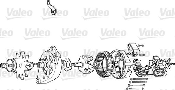 Valeo A13E24 - Генератор avtokuzovplus.com.ua