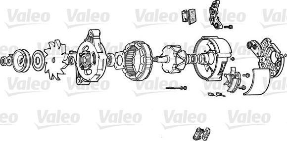 Valeo A13M15 - Генератор autocars.com.ua