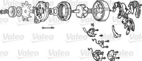 Valeo A13R115 - Генератор avtokuzovplus.com.ua