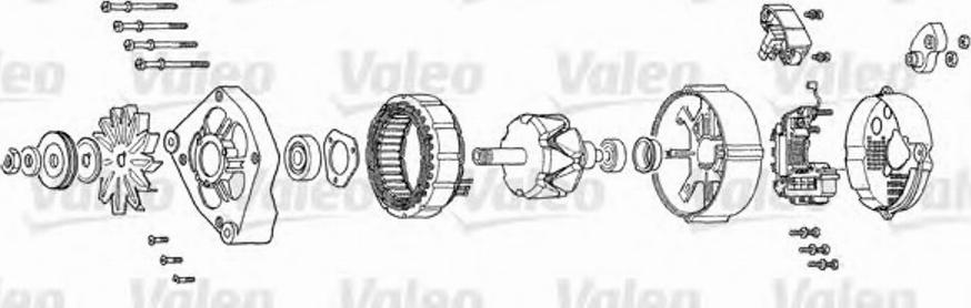 Valeo A13V2 - Генератор avtokuzovplus.com.ua