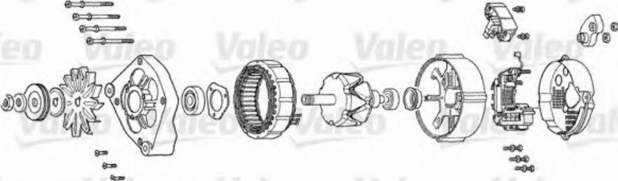 Valeo A13V7 - Генератор avtokuzovplus.com.ua