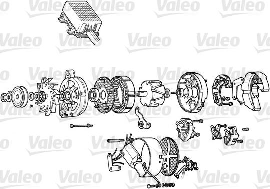 Valeo A14R37 - Генератор avtokuzovplus.com.ua