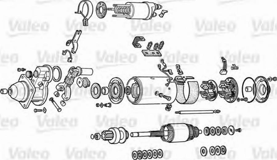 Valeo D11E177 - Стартер autocars.com.ua