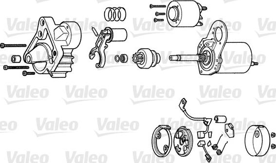 Valeo D6RA100 - Стартер avtokuzovplus.com.ua