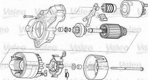 Valeo D7E39 - Стартер avtokuzovplus.com.ua