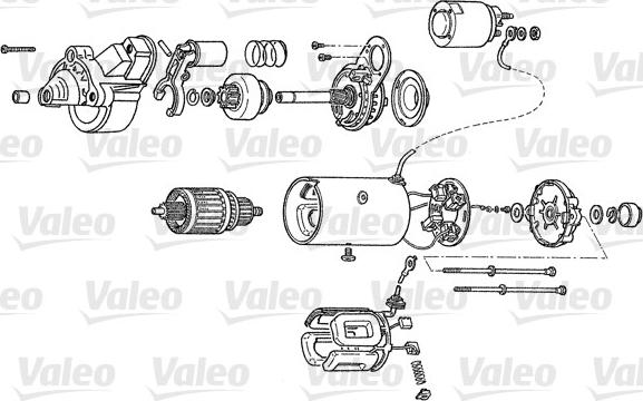 VALEO D7G6 - Стартер autocars.com.ua