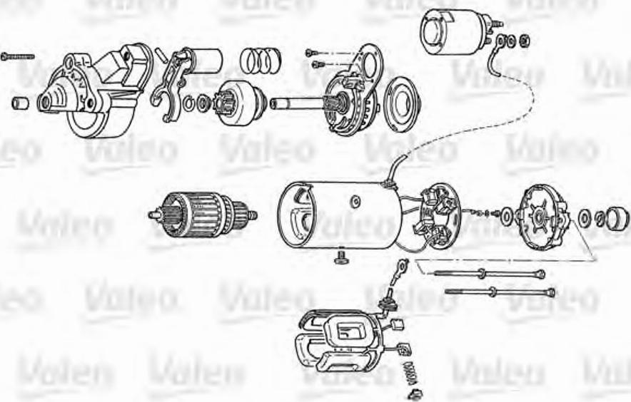 Valeo D7R43 - Стартер autodnr.net