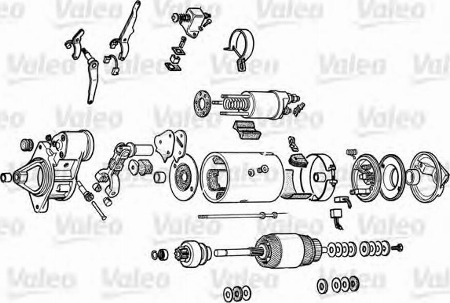 Valeo D8E103 - Стартер avtokuzovplus.com.ua