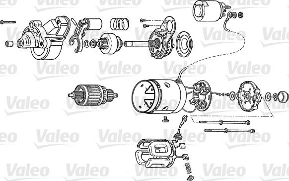 Valeo D8R1 - Стартер autocars.com.ua