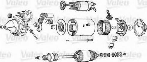 Valeo D9E7 - Стартер autocars.com.ua