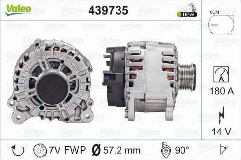 Valeo FG18T070 - Генератор autodnr.net