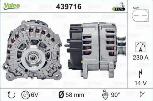 Valeo FG23S031 - Генератор avtokuzovplus.com.ua