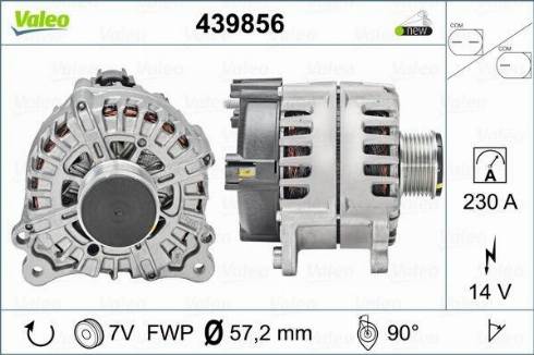 Valeo FG23S073 - Генератор autodnr.net