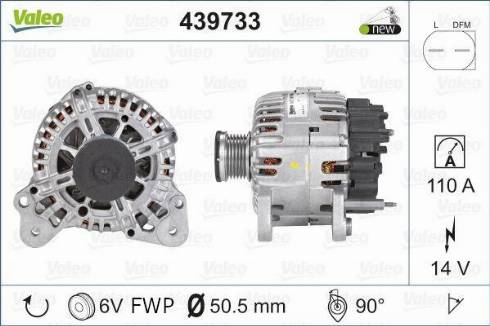 Valeo TG11C086 - Генератор avtokuzovplus.com.ua