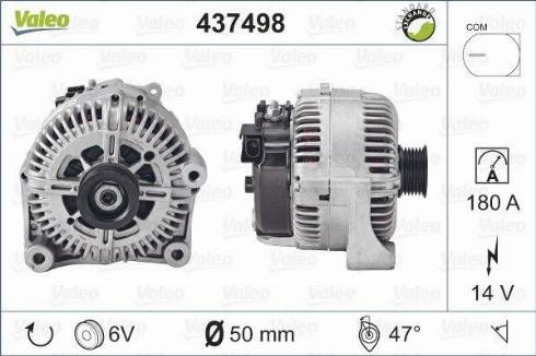 Valeo TG17C021 - Генератор autocars.com.ua