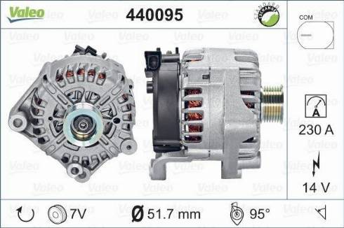 Valeo TG23C011 - Генератор autocars.com.ua