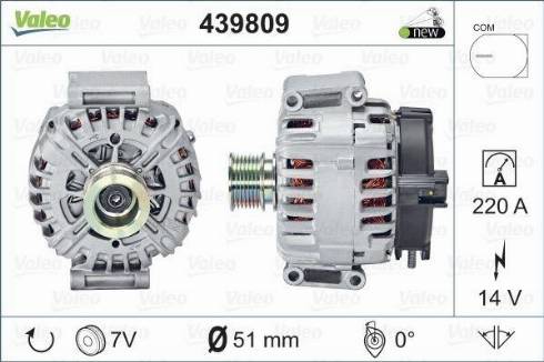 Valeo TG23C035 - Генератор autocars.com.ua