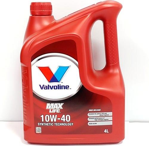 Valvoline MAXLIFE10W404L - Моторне масло autocars.com.ua