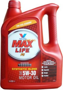 Valvoline ML5W30 - Моторне масло autocars.com.ua