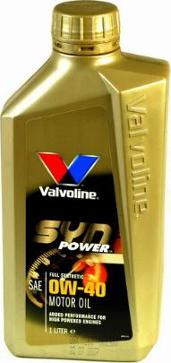 Valvoline SP0W40 - Моторне масло autocars.com.ua