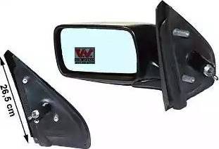 Van Wezel 0145803 - Зовнішнє дзеркало autocars.com.ua