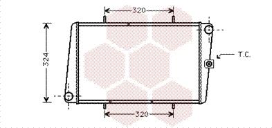 Van Wezel 02002024 - Радіатор, охолодження двигуна autocars.com.ua