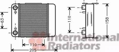 Van Wezel 03003147 - Масляний радіатор, рухове масло autocars.com.ua