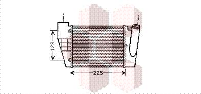 Van Wezel 03004251 - Интеркулер, теплообменник турбины avtokuzovplus.com.ua