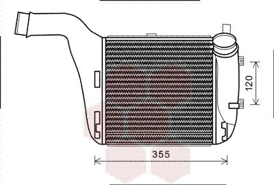 Van Wezel 03004316 - Интеркулер autocars.com.ua