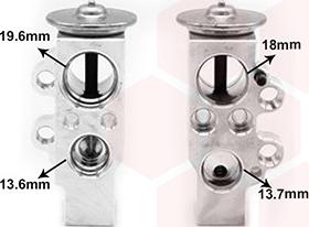 Van Wezel 03011700 - Розширювальний клапан, кондиціонер autocars.com.ua