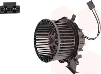 Van Wezel 0307773 - Вентилятор салону autocars.com.ua