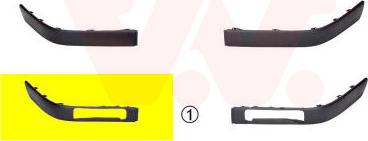 Van Wezel 0322584 - Облицювання, бампер autocars.com.ua