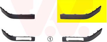 Van Wezel 0322585 - Облицювання, бампер autocars.com.ua