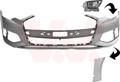 Van Wezel 0362575 - Буфер, бампер autocars.com.ua