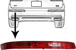 Van Wezel 0386929 - Задні протитуманні фари autocars.com.ua