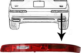 Van Wezel 0386930 - Задні протитуманні фари autocars.com.ua