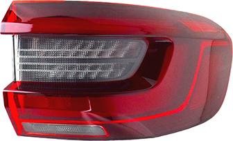 Van Wezel 0592922 - Задній ліхтар autocars.com.ua