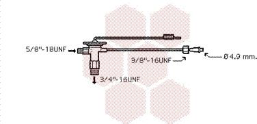 Van Wezel 06001358 - Розширювальний клапан, кондиціонер autocars.com.ua