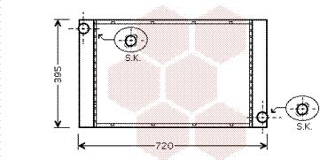 Van Wezel 06002373 - Радиатор, охлаждение двигателя avtokuzovplus.com.ua