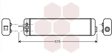 Van Wezel 06003178 - Масляний радіатор, рухове масло autocars.com.ua