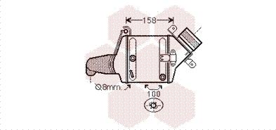 Van Wezel 06004381 - Интеркулер, теплообменник турбины avtokuzovplus.com.ua